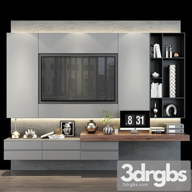 Tv shelf 0340