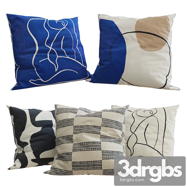 H&m home - decorative pillows set 32