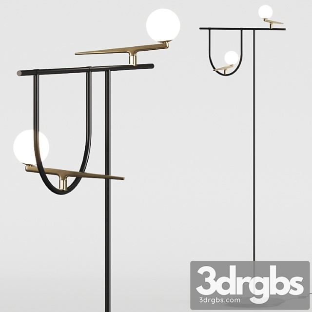 Artemide yanzi floor lamp