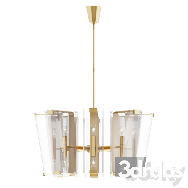 Alpine medium chandelier by aerin