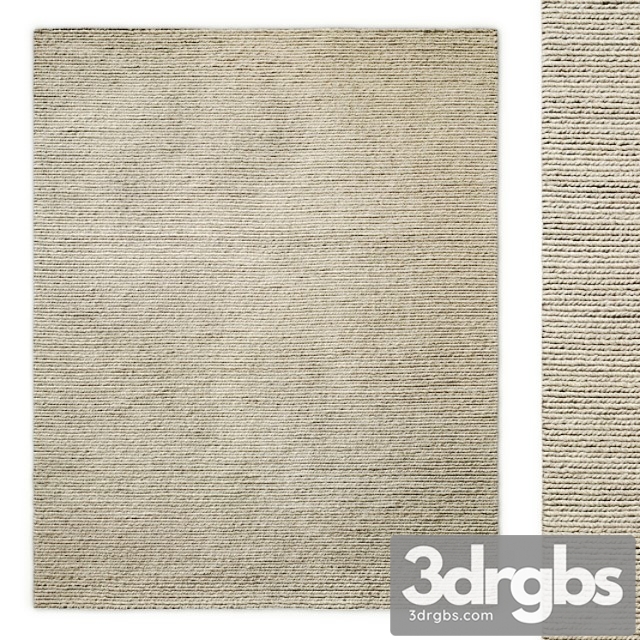 Tala hand-braided wool rug rh