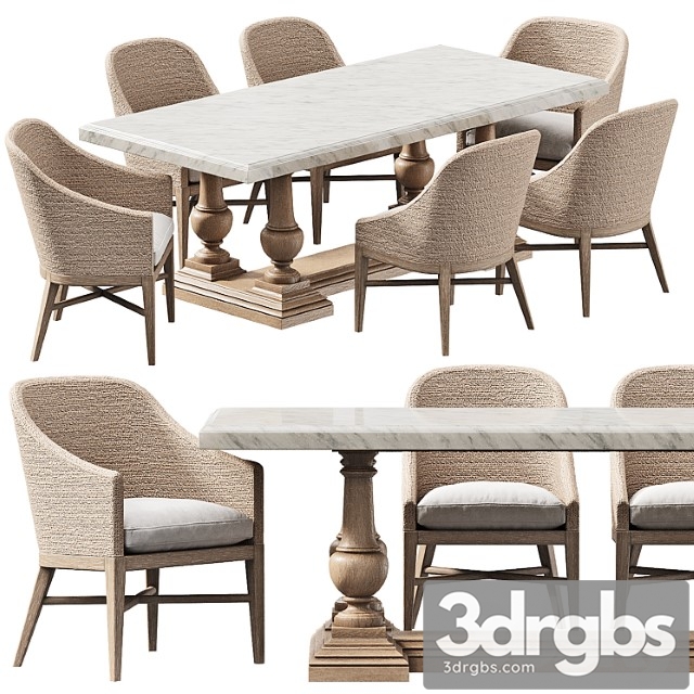 Rh dining set 8 2