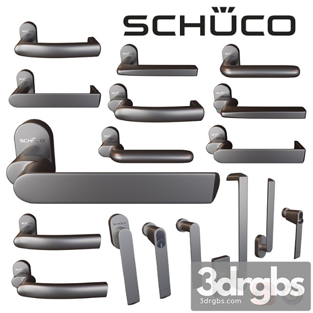 Door Knobs 14 Pcs Window 6 Pcs Schuco