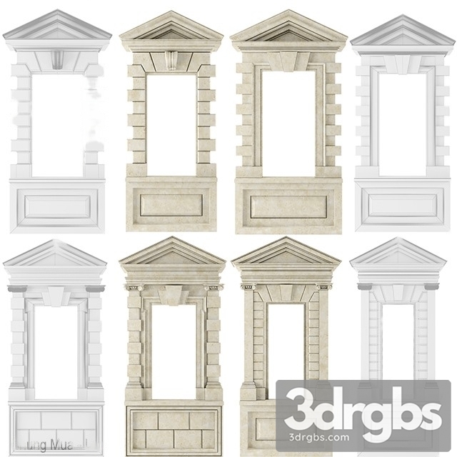 Classic Architecture Door Window Portals