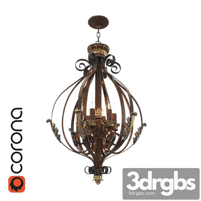 Livex Villa Verona 855 Foyer Pendant