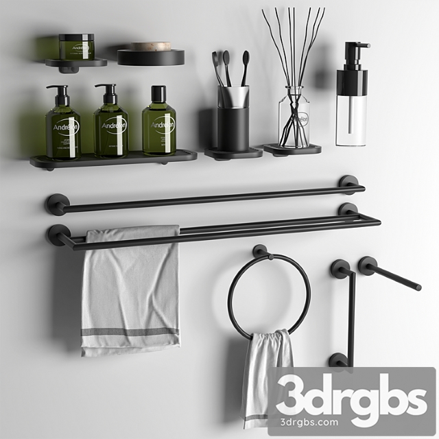 Bathroom accessories set 3