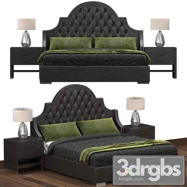 Belle Black Luxury Bed