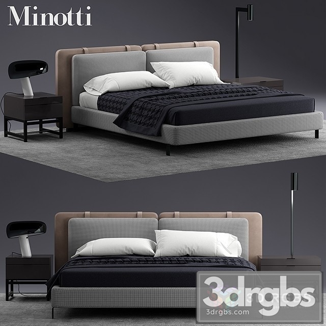 Minotti Tatlin Bed 02