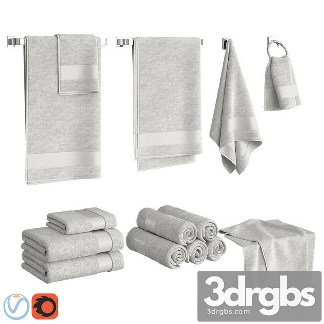 White Towels Set