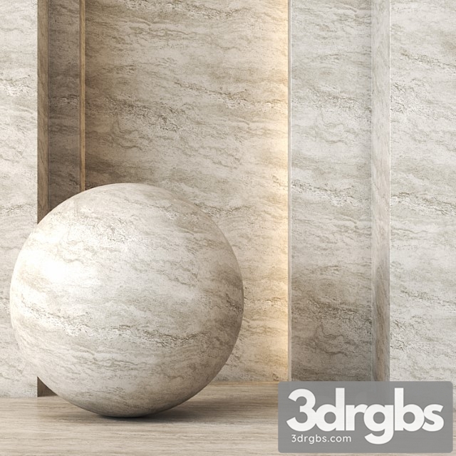 Travertine Texture 4K Seamless