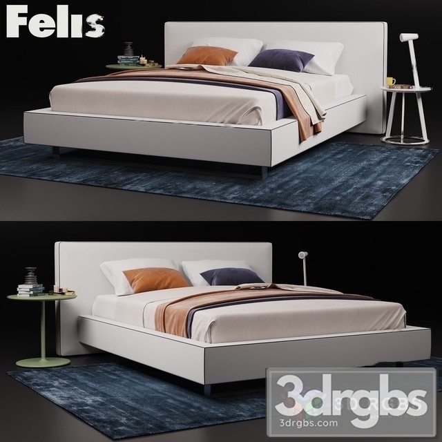 Download Felis Bolton Bed model - 3DRGBs