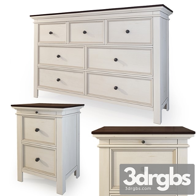 Chest and nightstand woodanville. dresser, nightstand by ashley 2