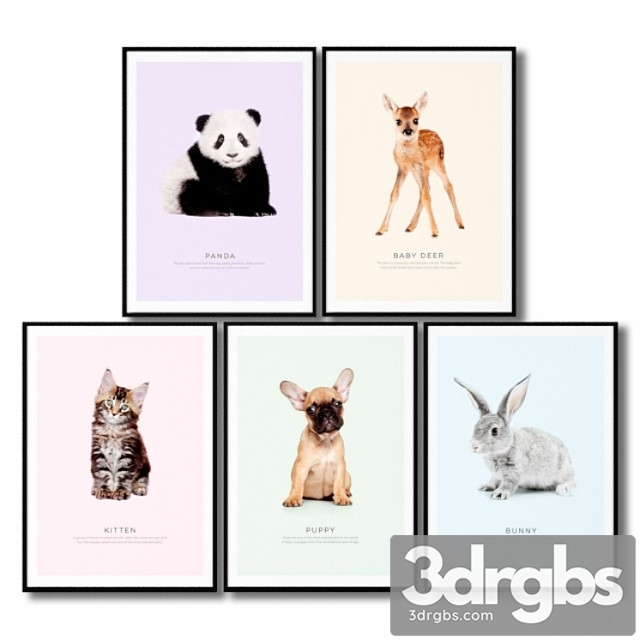 Posters For Childrens Room Animals