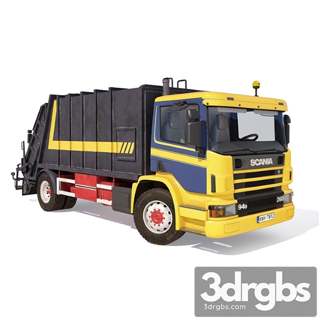 Scania-p94-garbage-truck