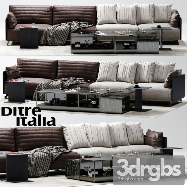 Bag Long Sofa 01