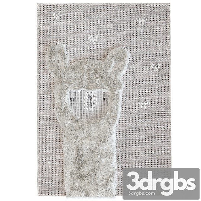 Lovely llama rug