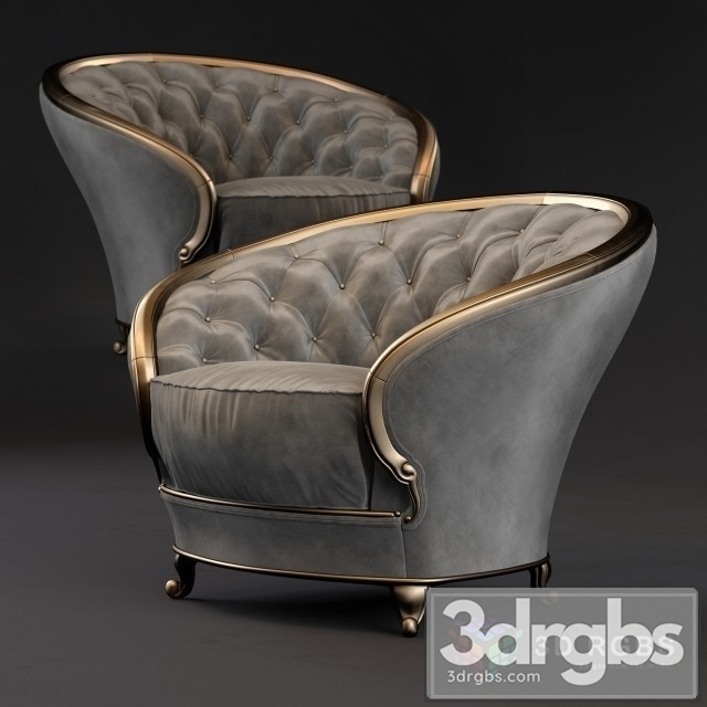 Gold Comfort Armchair