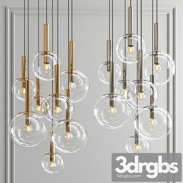 Sonneman Bubbles 8 Light Multi Pendant