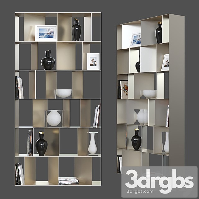 Modular shelving cattelan italia nautilus. 2