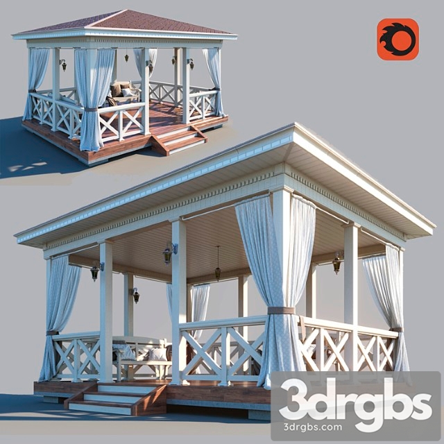 Wooden Arbor 2