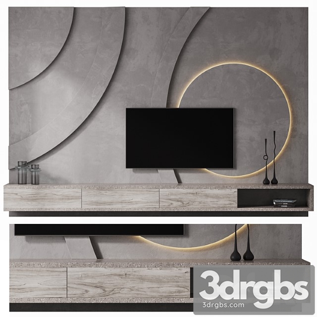 67 TV Wall Composition