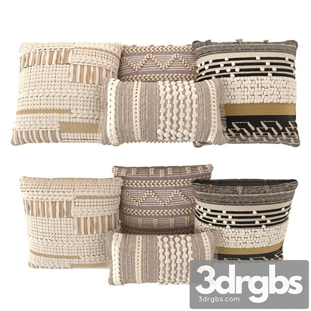 Boho style pillows