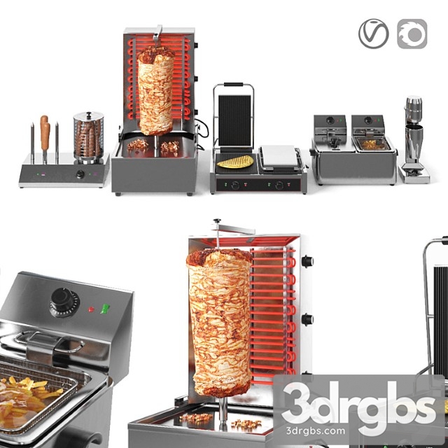 Equipment for Doner Cafe