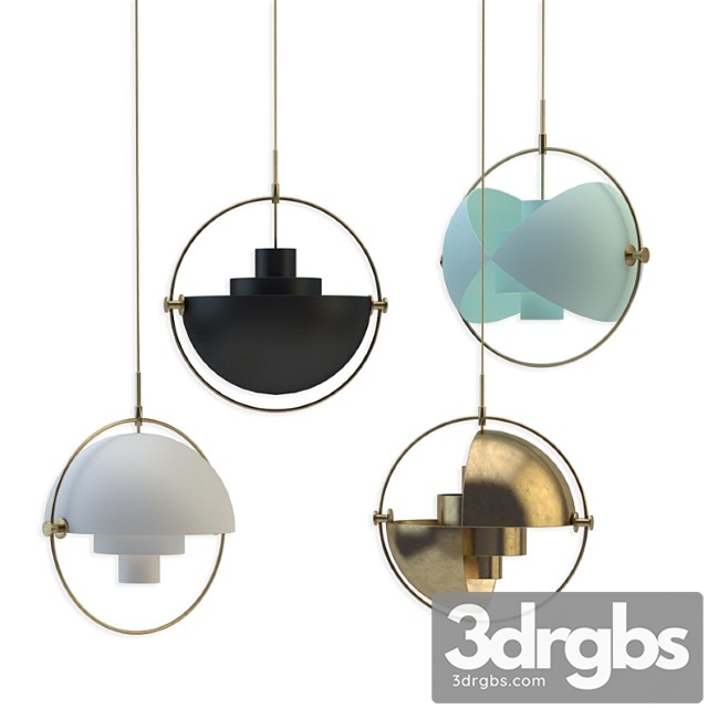 Gubi multi-lite pendant