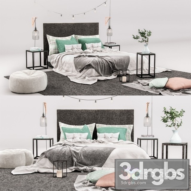 Decorative Bedroom Set 02