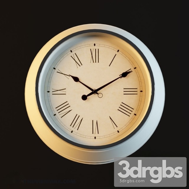 Modern Clock 12