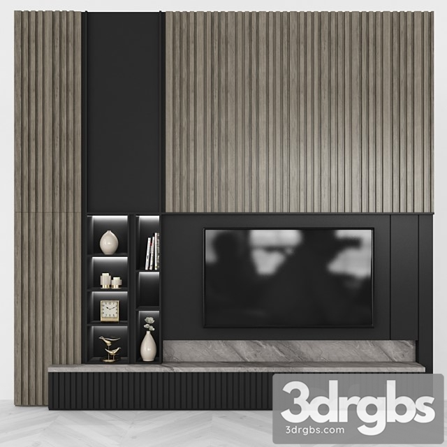 Modern tv wall set43