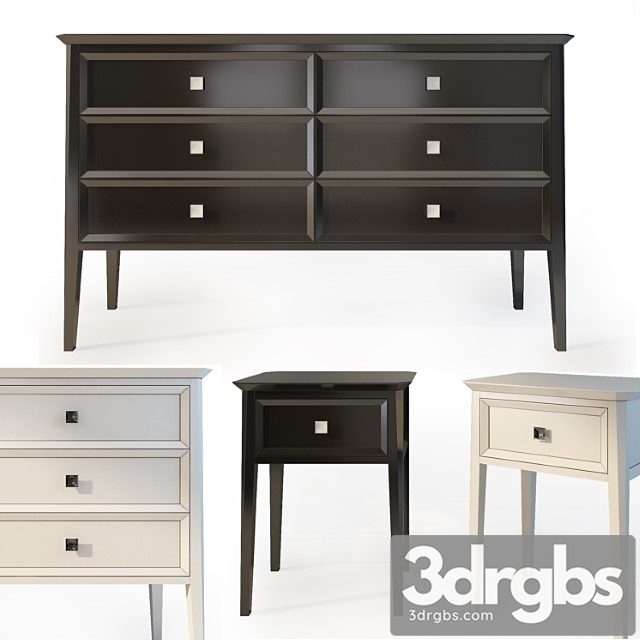 Chest of drawers and dresser. the werby ellington. dresser, nightstand. 2
