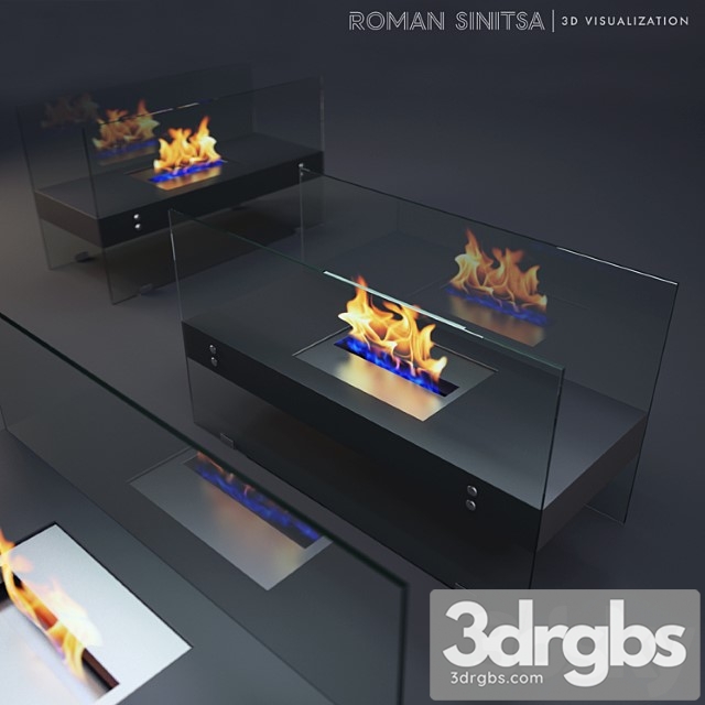 Bio ethanol fireplace