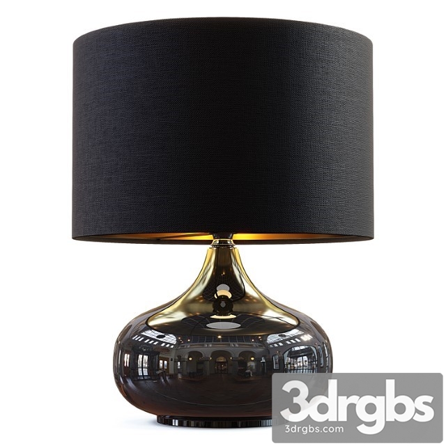 Zara Home The Black Ceramic Lamp