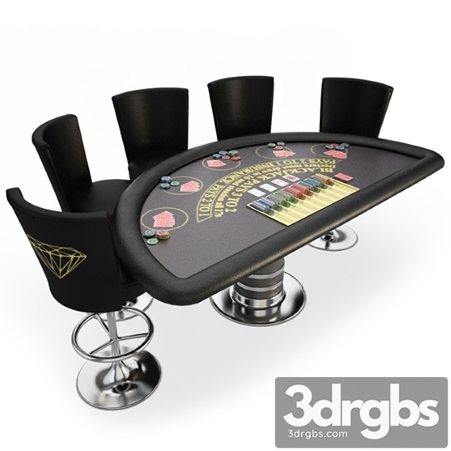 Blackjack table casino