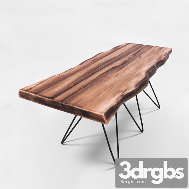 Solid wood table 2