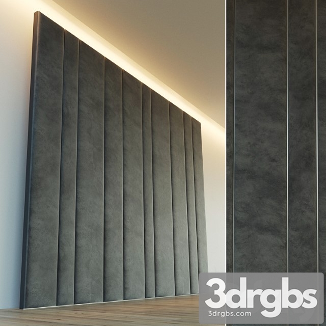 Decorative wall. soft panel. eight