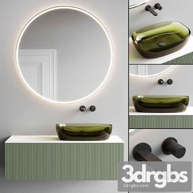 Antonio Lupi Design Binario 12 Vanity Unit Set 6