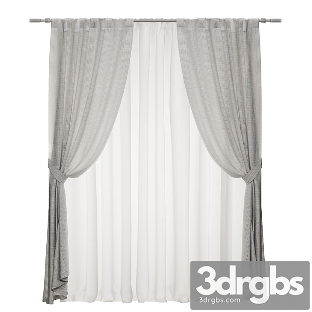 Tie-down curtains