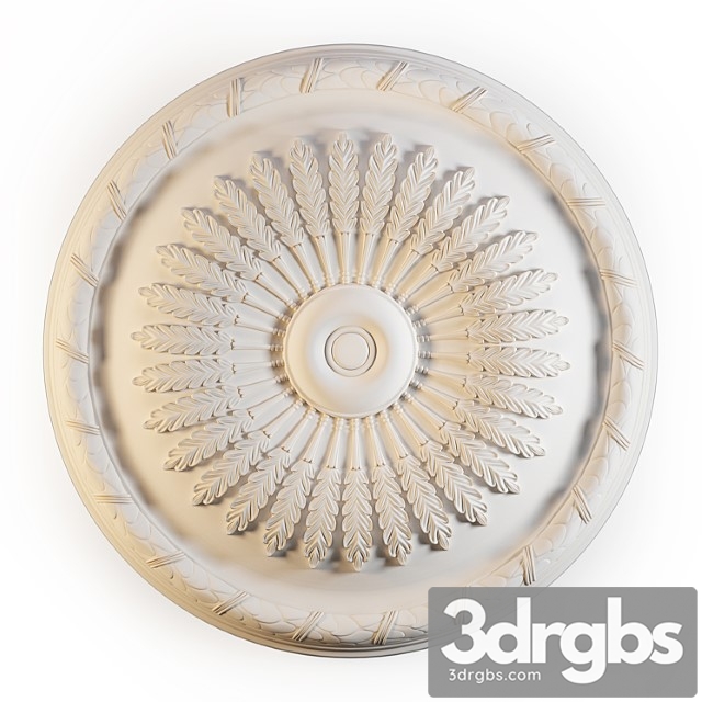 Decorative plaster Ceiling rose perfect b3062