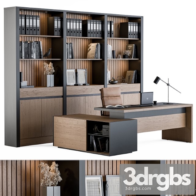 Office furniture - manager set 09 2