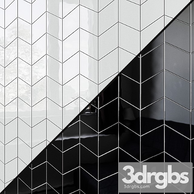 Ceramic wall tile equipe rhombus wall 3 7 variants