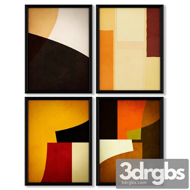 Geometric Shape Poster Series 1