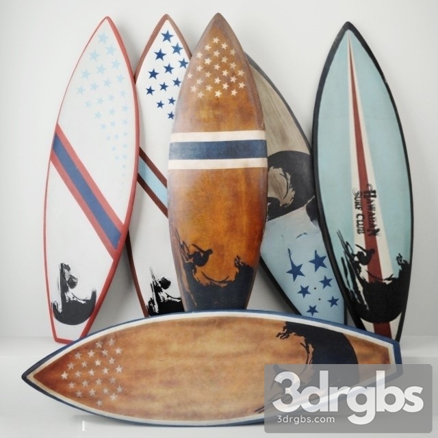 Vintage Wooden Surfboards Jeffan