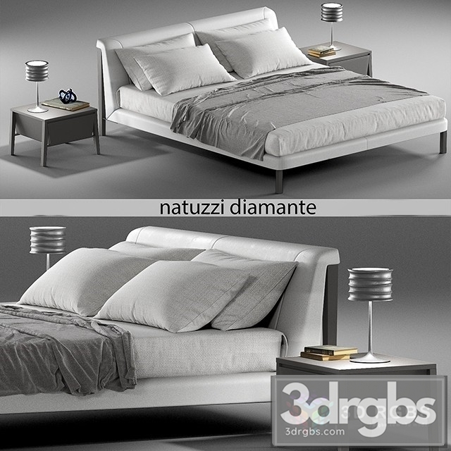 Natuzzi Diamante Bed