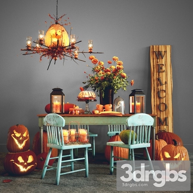 Halloween Decorative Set