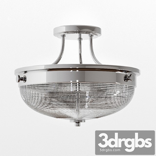 Quoizel ceiling lamp qz-mantle-sf-is