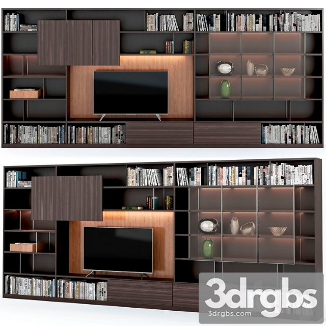 Tv zone molteni 505 wall system