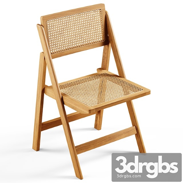 Zara Home The Rattan and Wood Folding Chair