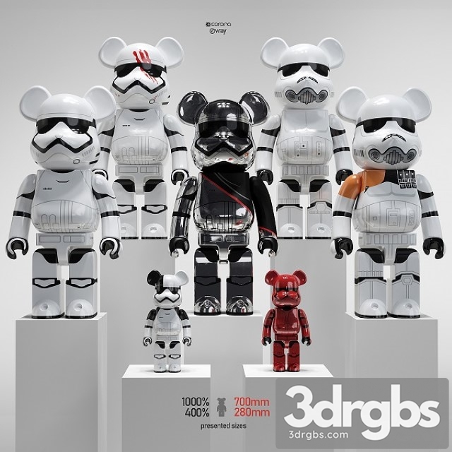 Bearbrick Star Wars